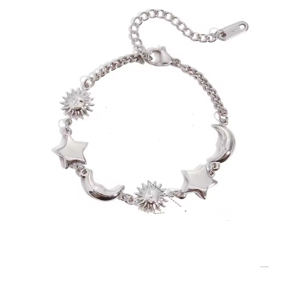 Silver Astro Bracelet