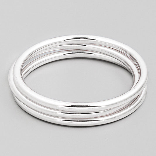 Hollow Bangle Set