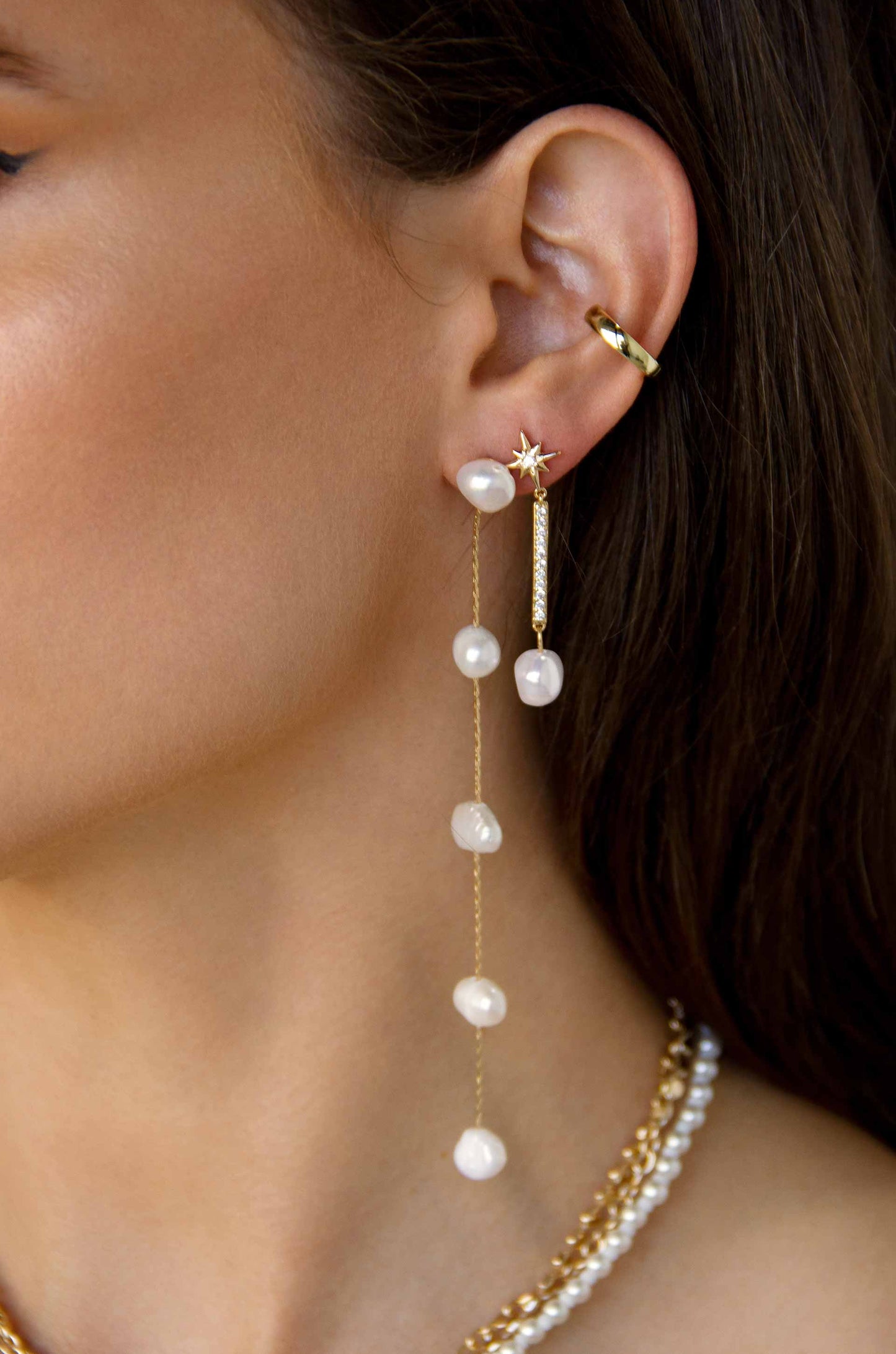 Mother Pearl Earrings