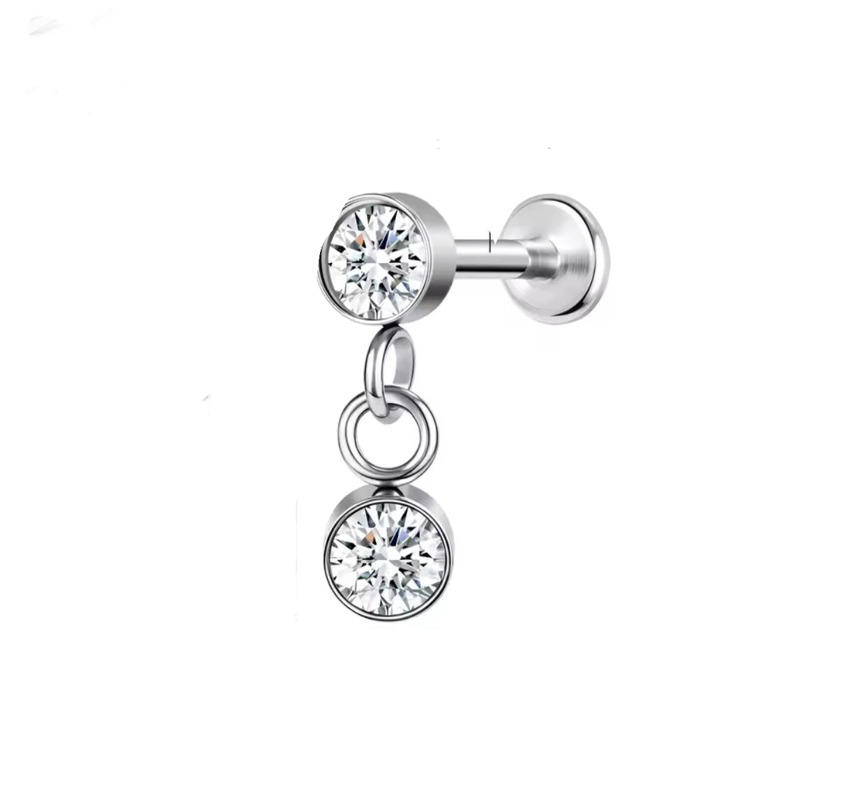Dangle Stone Stud