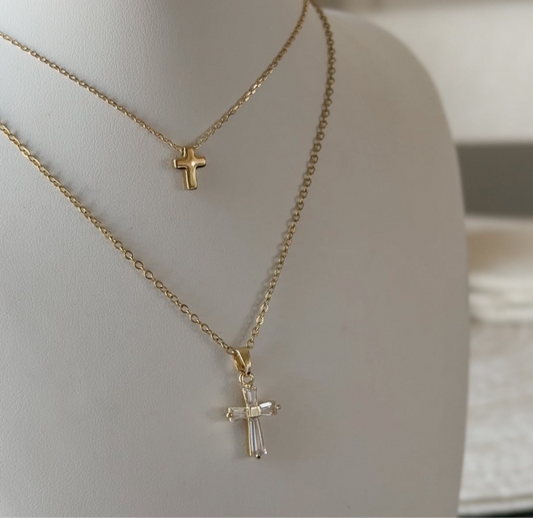 Mini Cross Necklace