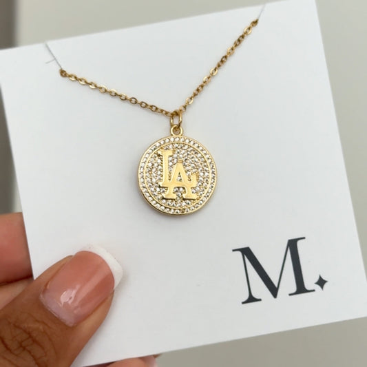 LA Medal Necklace