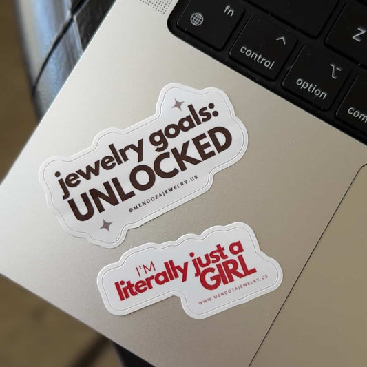 Jewelry Goals Sticker