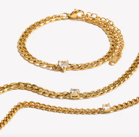 Round Stone Bracelet