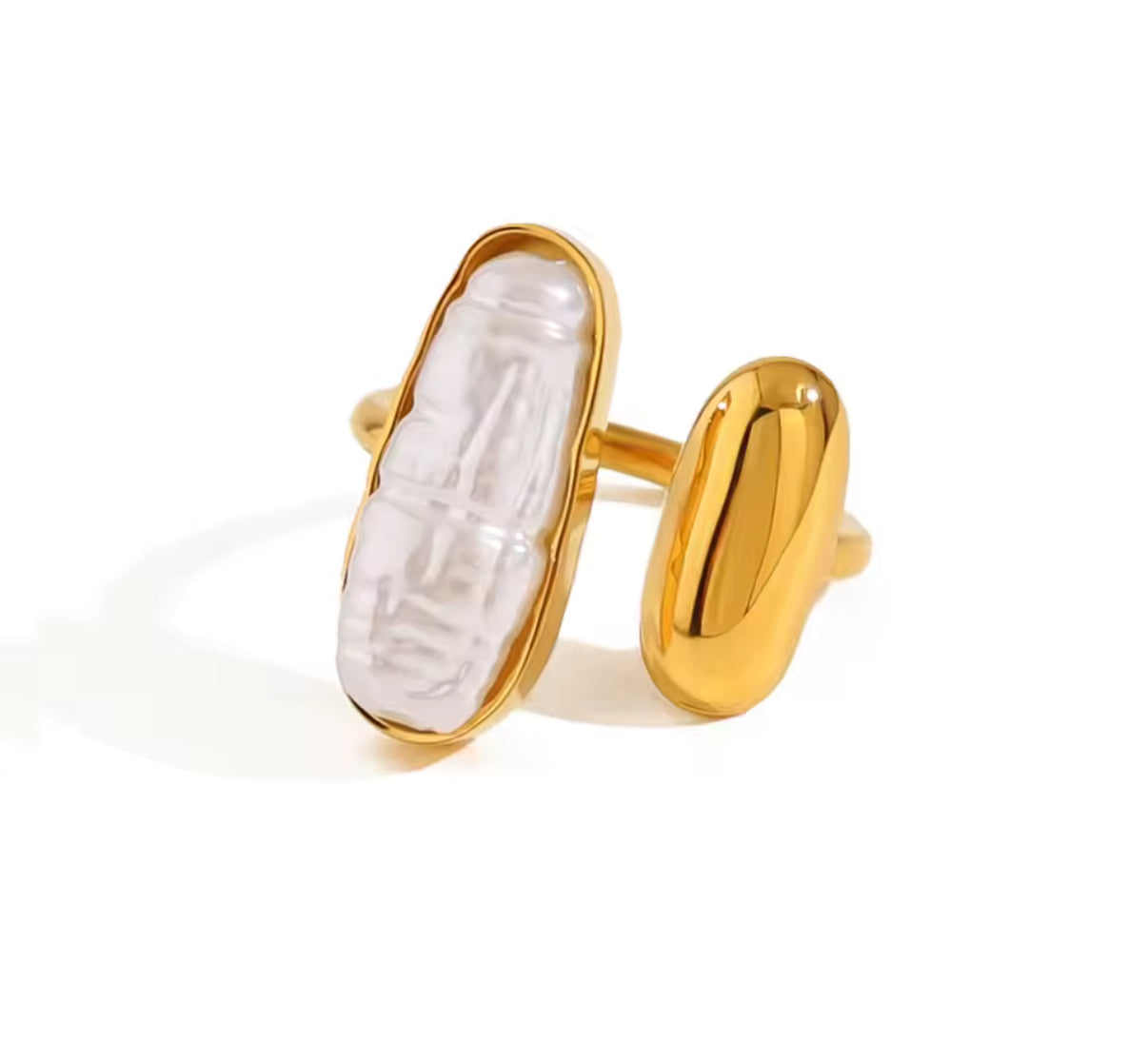 Pearl Bar Ring