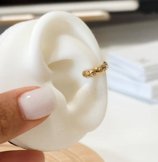 Stones Ear Cuff