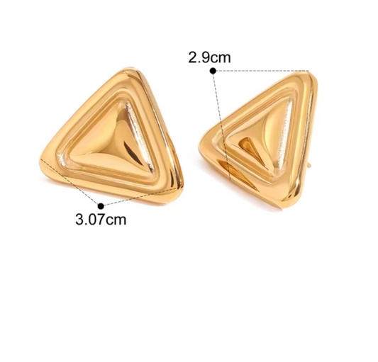 Pyramid Earrings