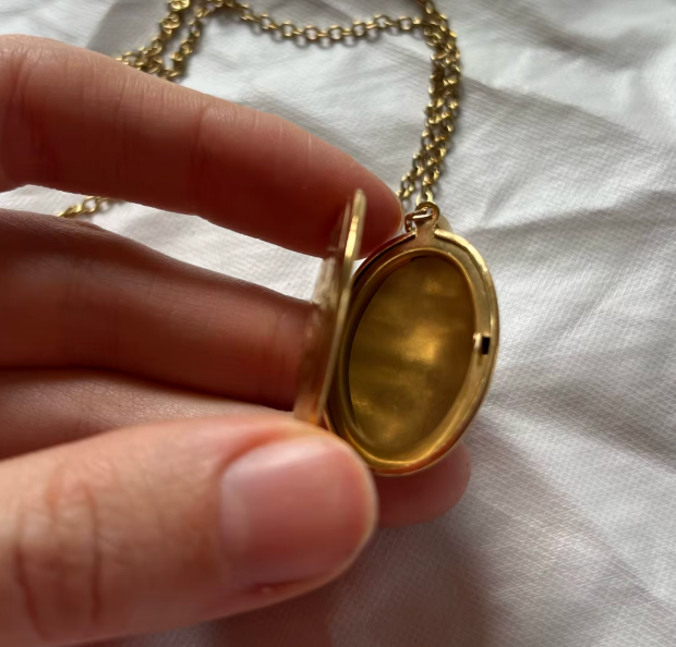 Oval Locket Necklace
