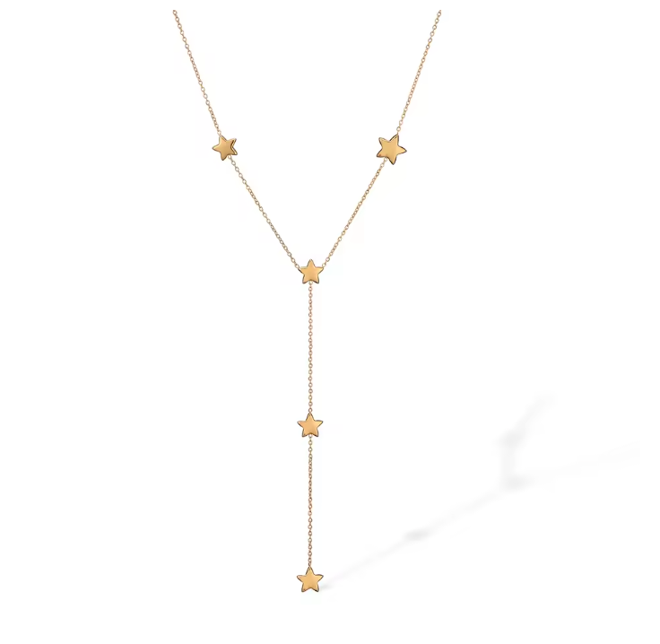 Full Stars Drop Necklace