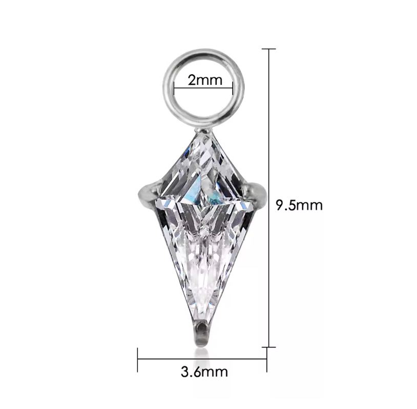 Long Drop Charm