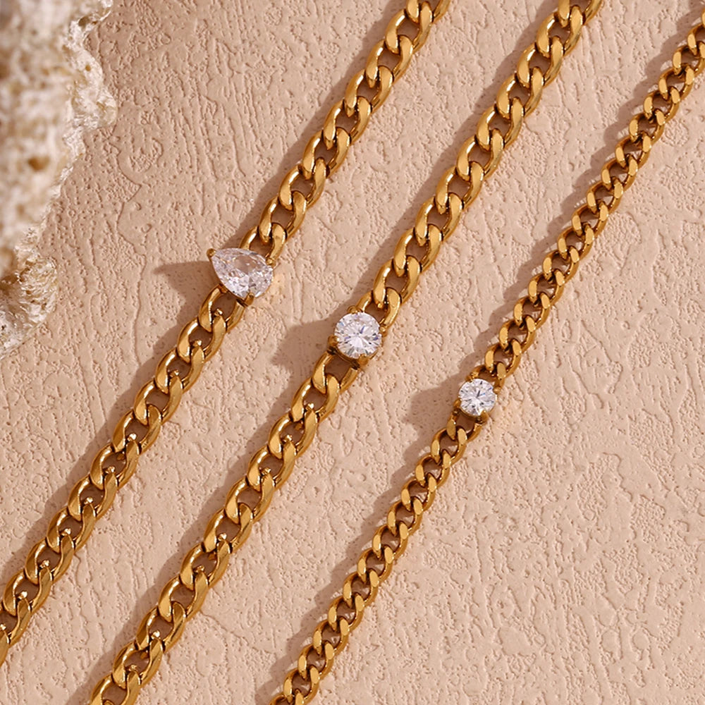 Drop Stone Bracelet