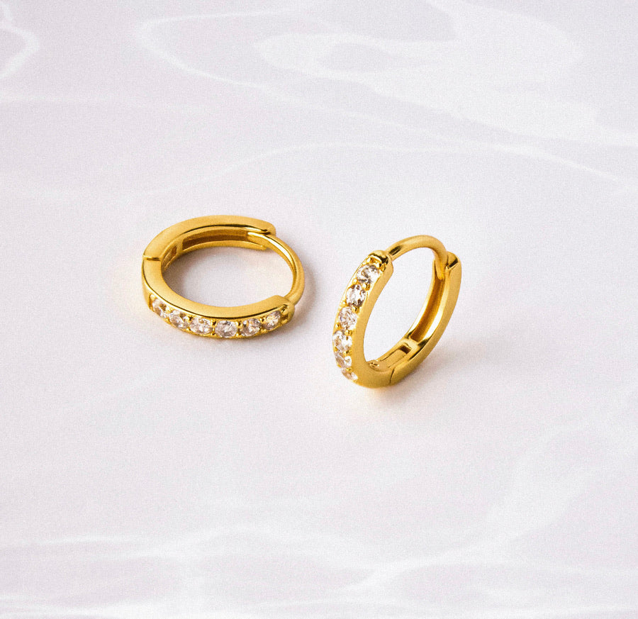Crystal Hoops