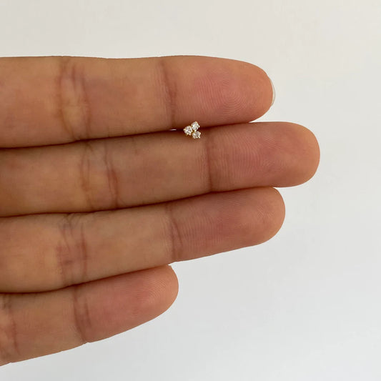 Crystal Trio Stud