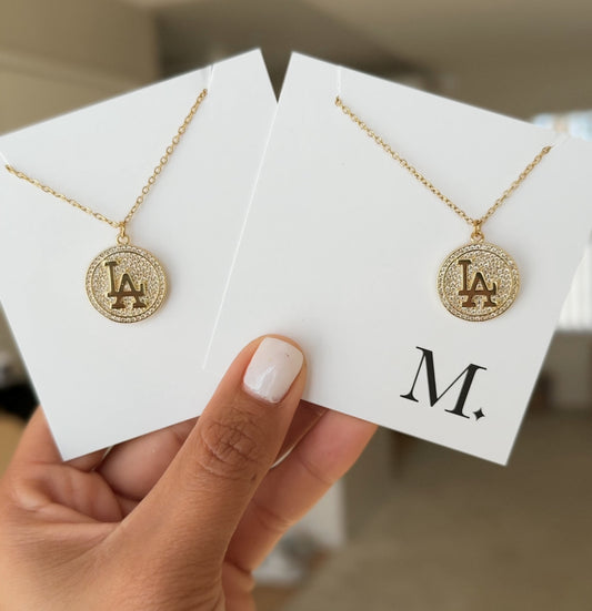 LA Medal Necklace