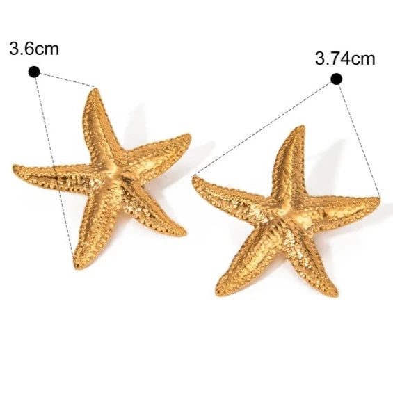 Starfish Earrings