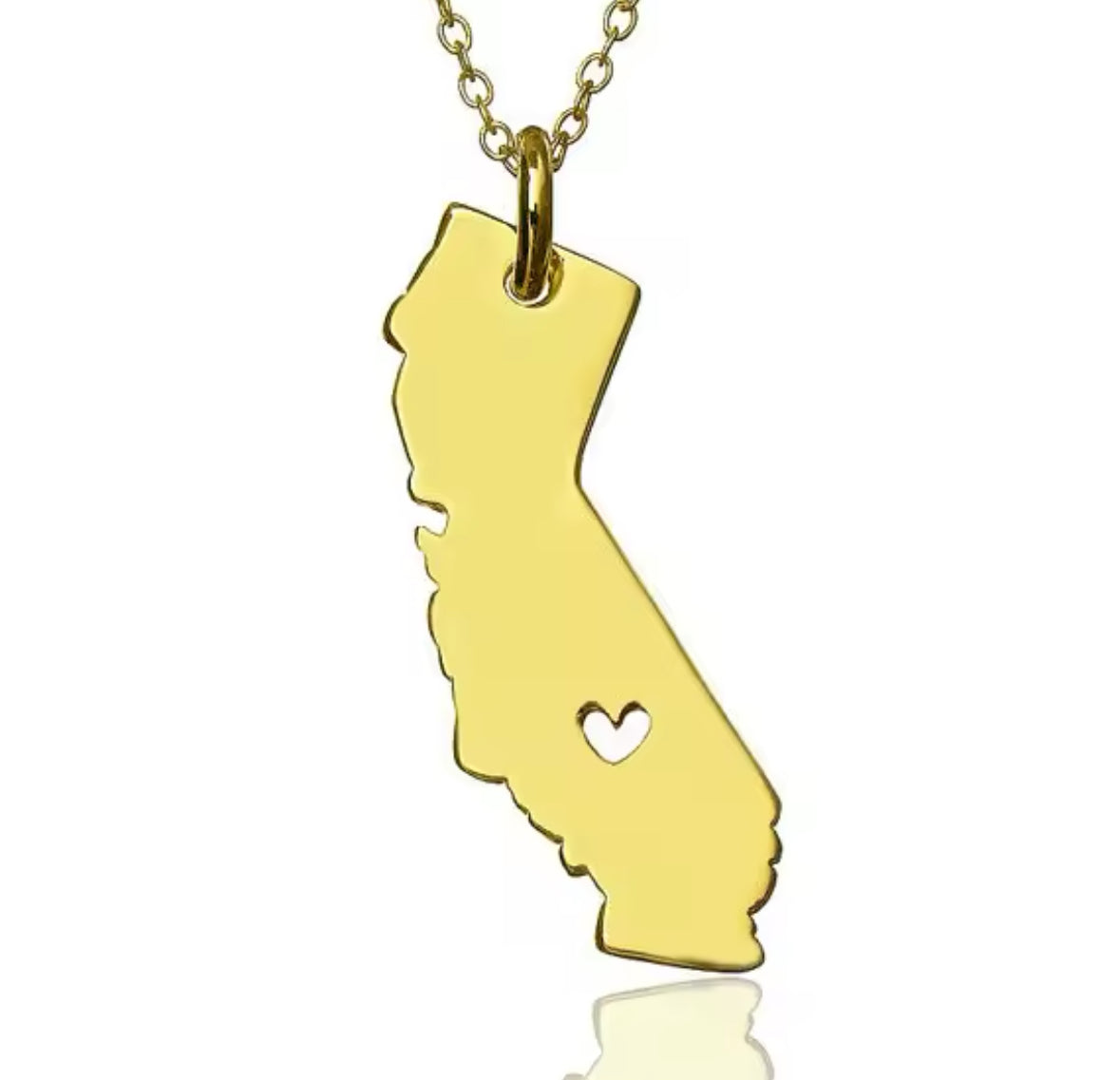 CA In My Heart Necklace