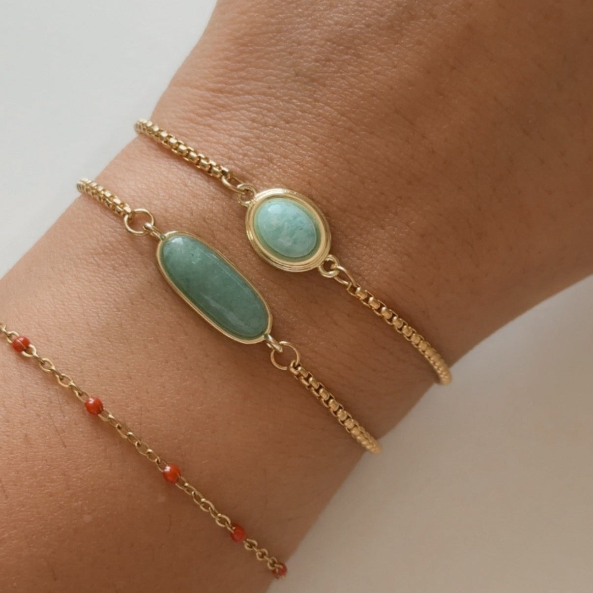 Blue Stone Bracelet