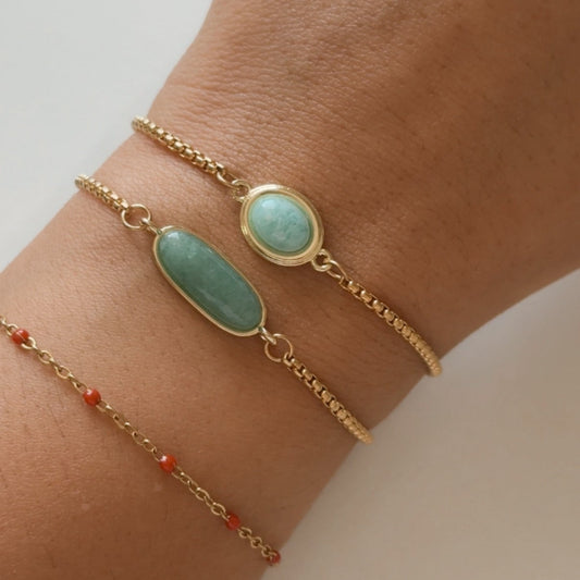 Blue Stone Bracelet