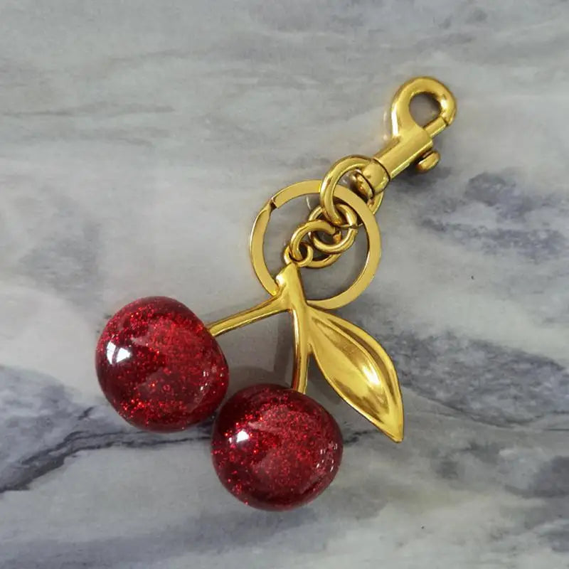 Cherry Keychain