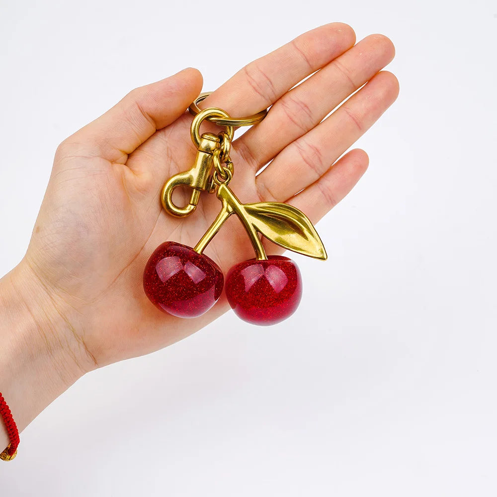 Cherry Keychain