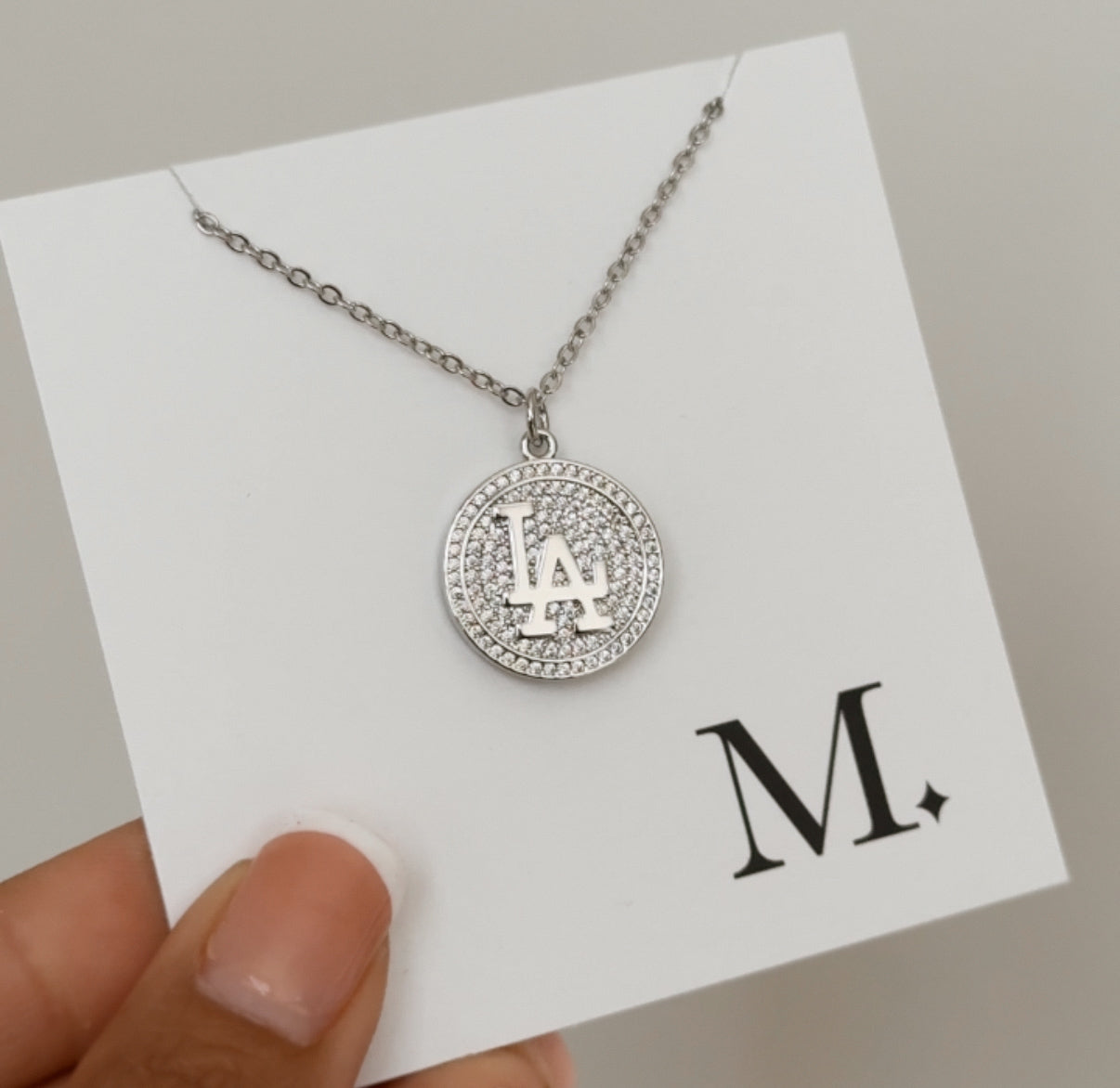 LA Medal Necklace
