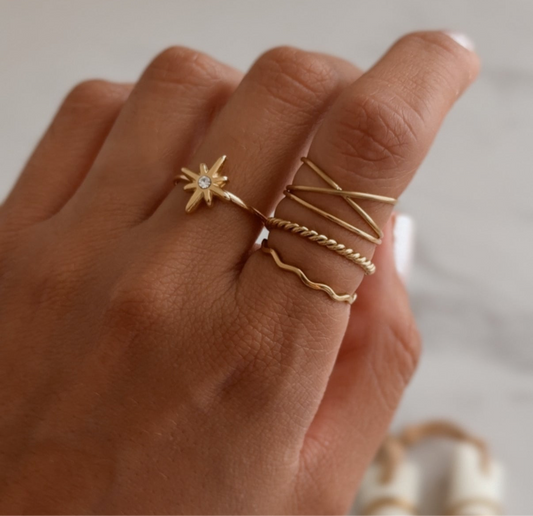 Star Ring Set