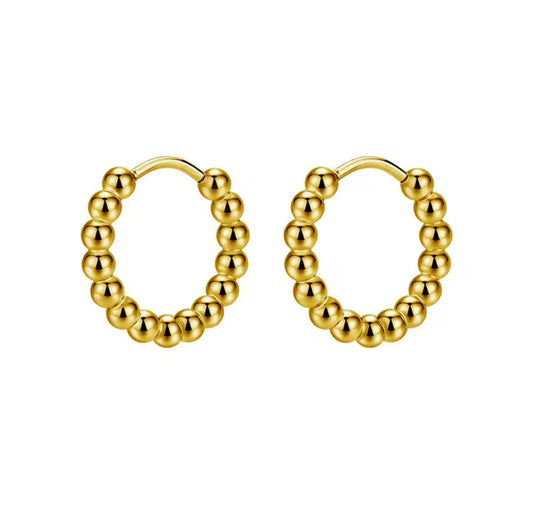 Beaded Hoop