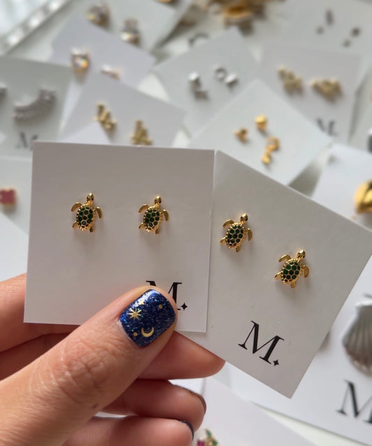 Mini Turtles Studs