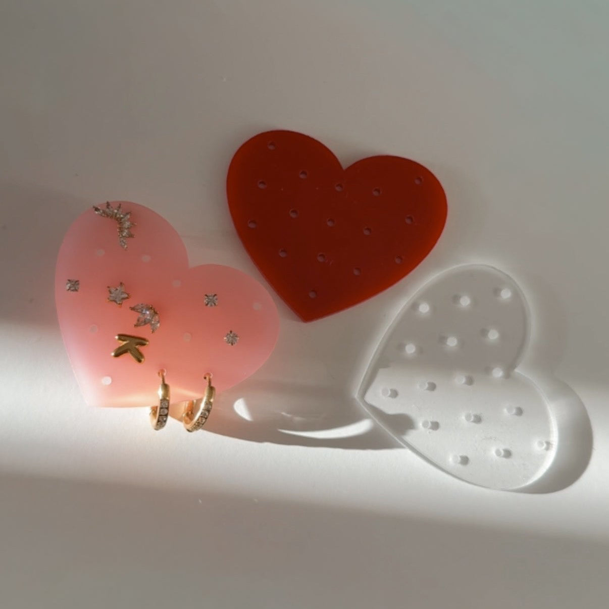 Heart Shape Earring Holder