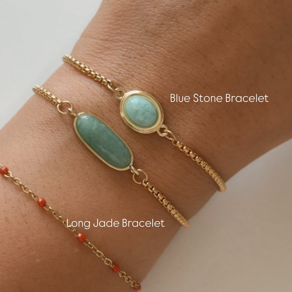 Long Jade Bracelet