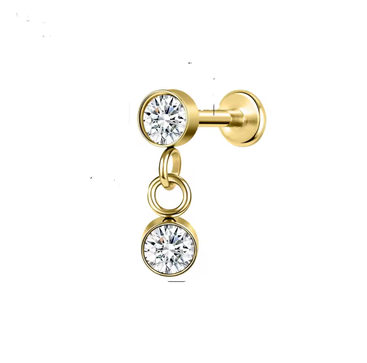 Dangle Stone Stud