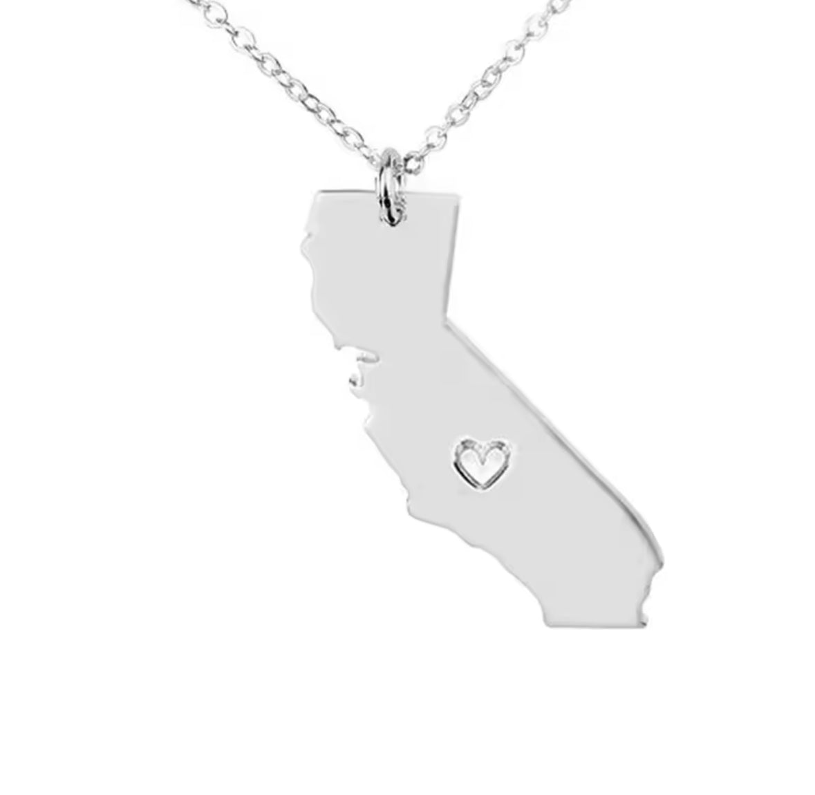 CA In My Heart Necklace