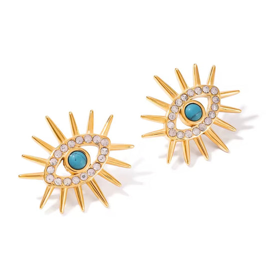 Evil Eye Earrings