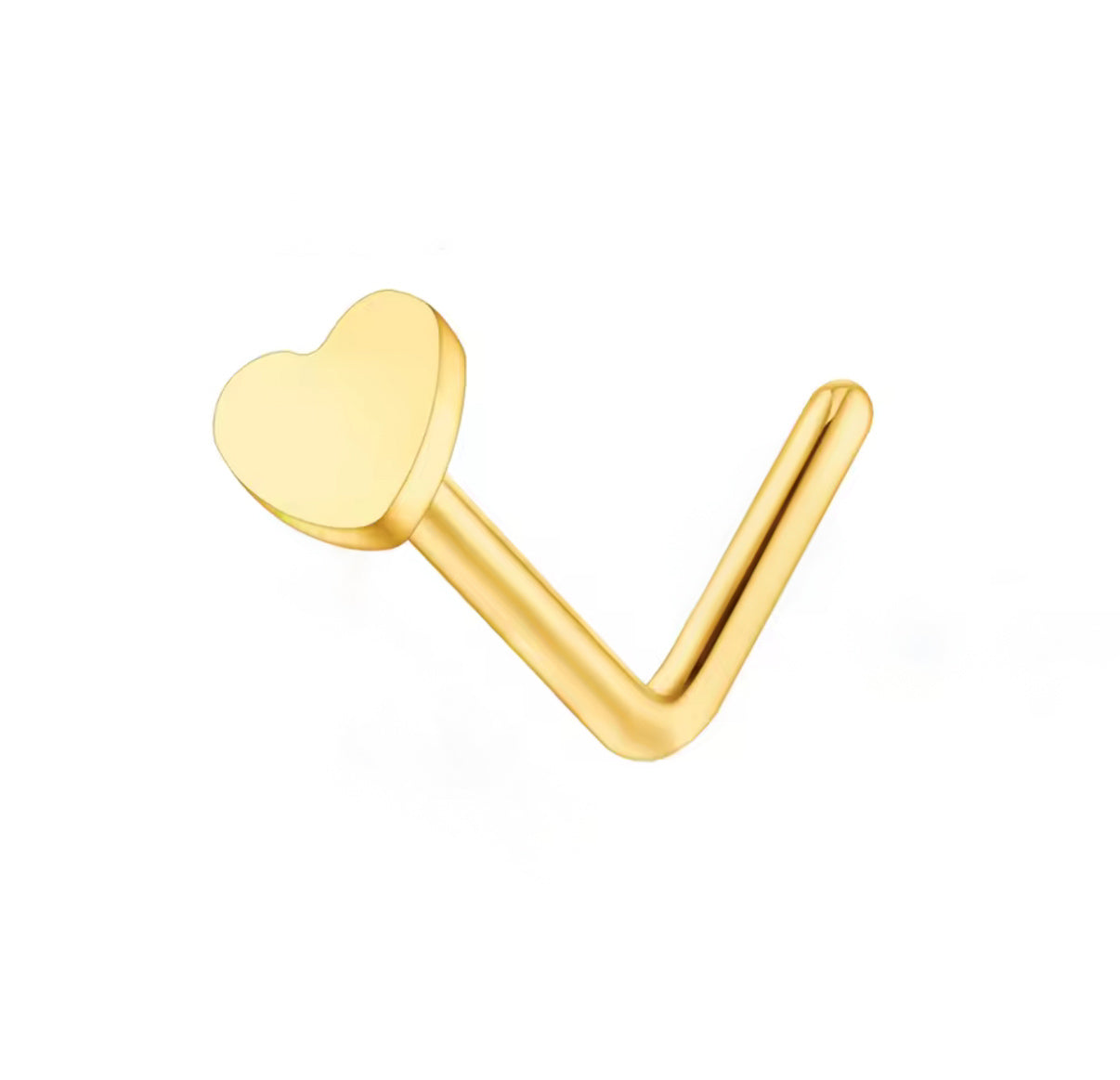 Heart Nose Stud