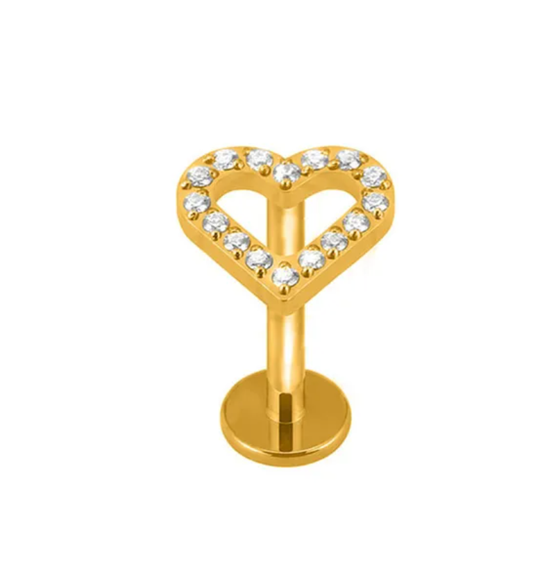 Heart Stud