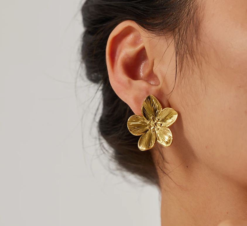 Hibiscus Earrings