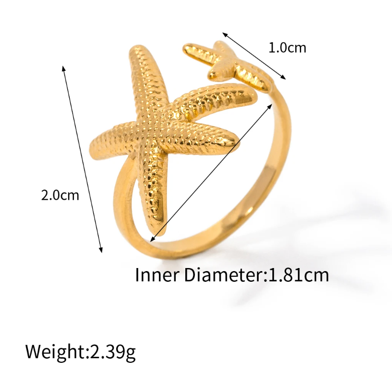 Starfish Ring