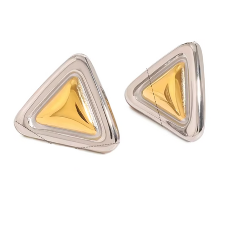 Pyramid Earrings