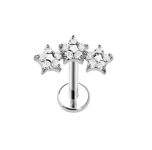 Triple Flower Stud