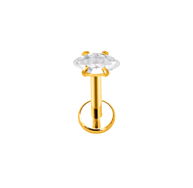 Tiny Dimond Shape Stud