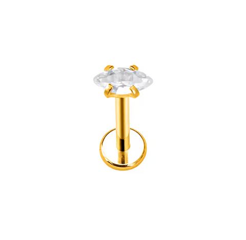 Tiny Dimond Shape Stud