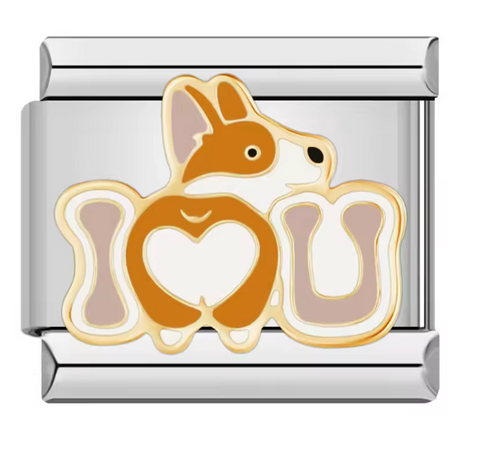 Corgi Love Charm