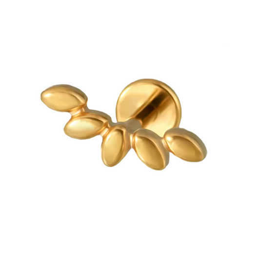 Plain Mini Leafs Stud