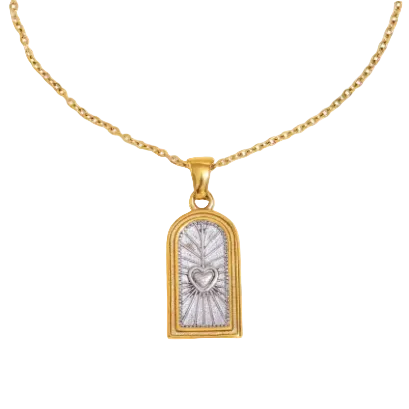 Two Tone Lovely Necklace