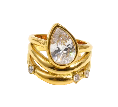 Teardrop Ring