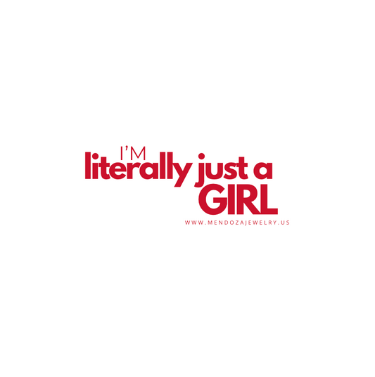 Just A Girl Sticker