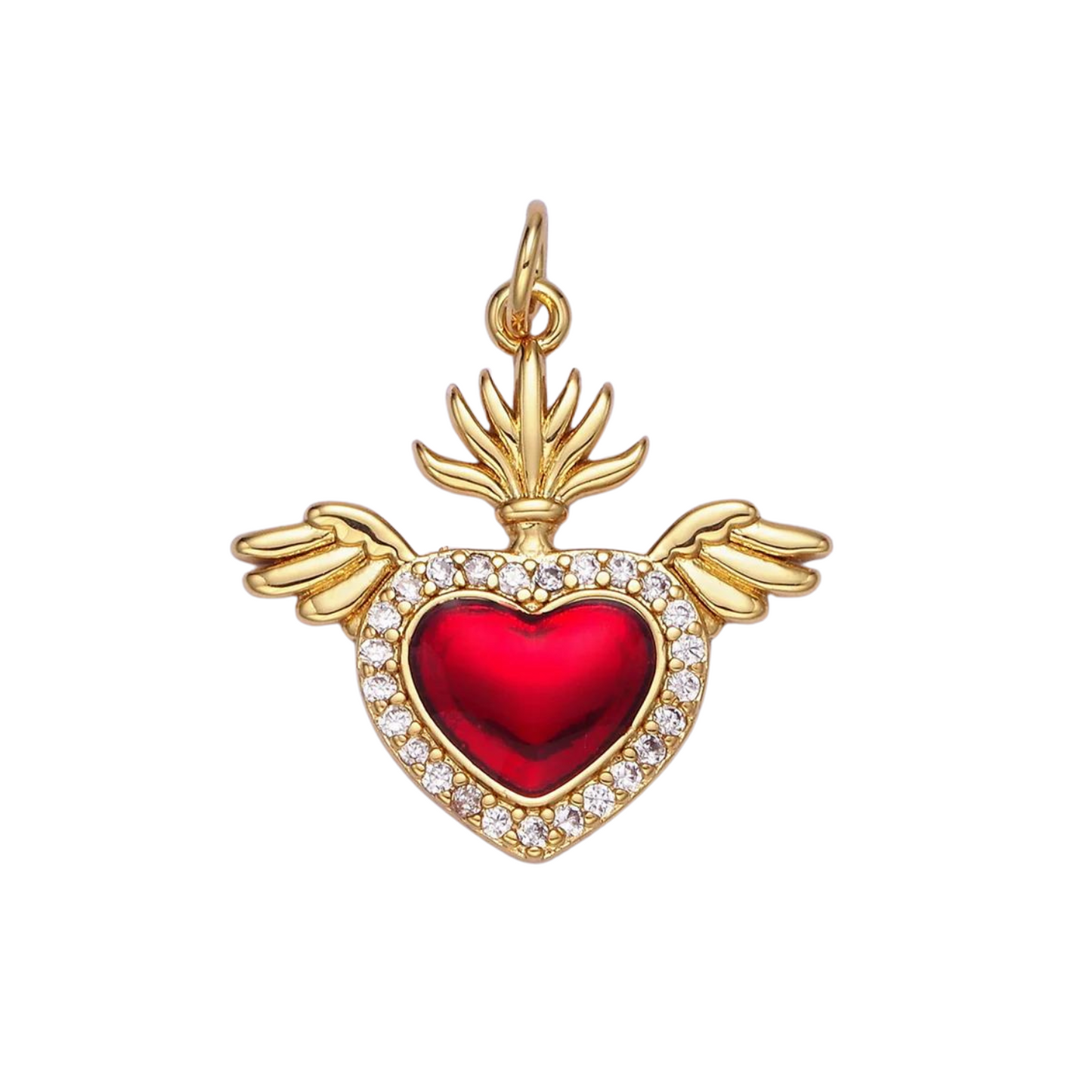 Red Heart Charm