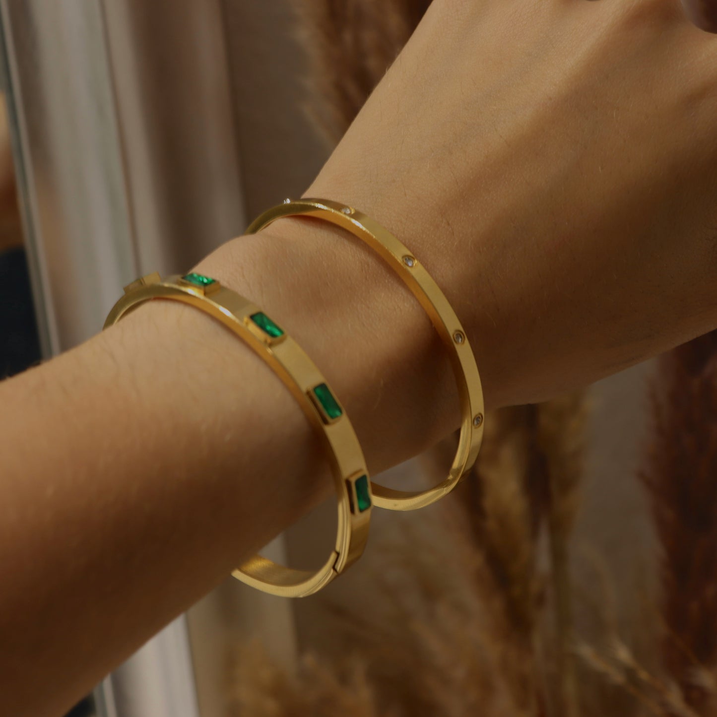 Golden Bangel Bracelets