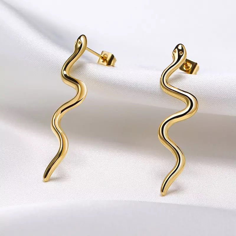 Snake Earrings