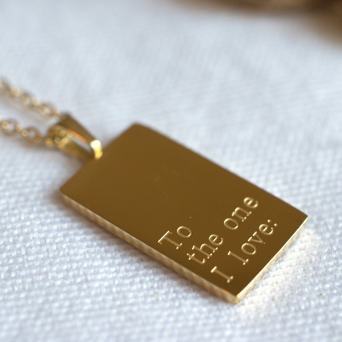 Say it Necklace